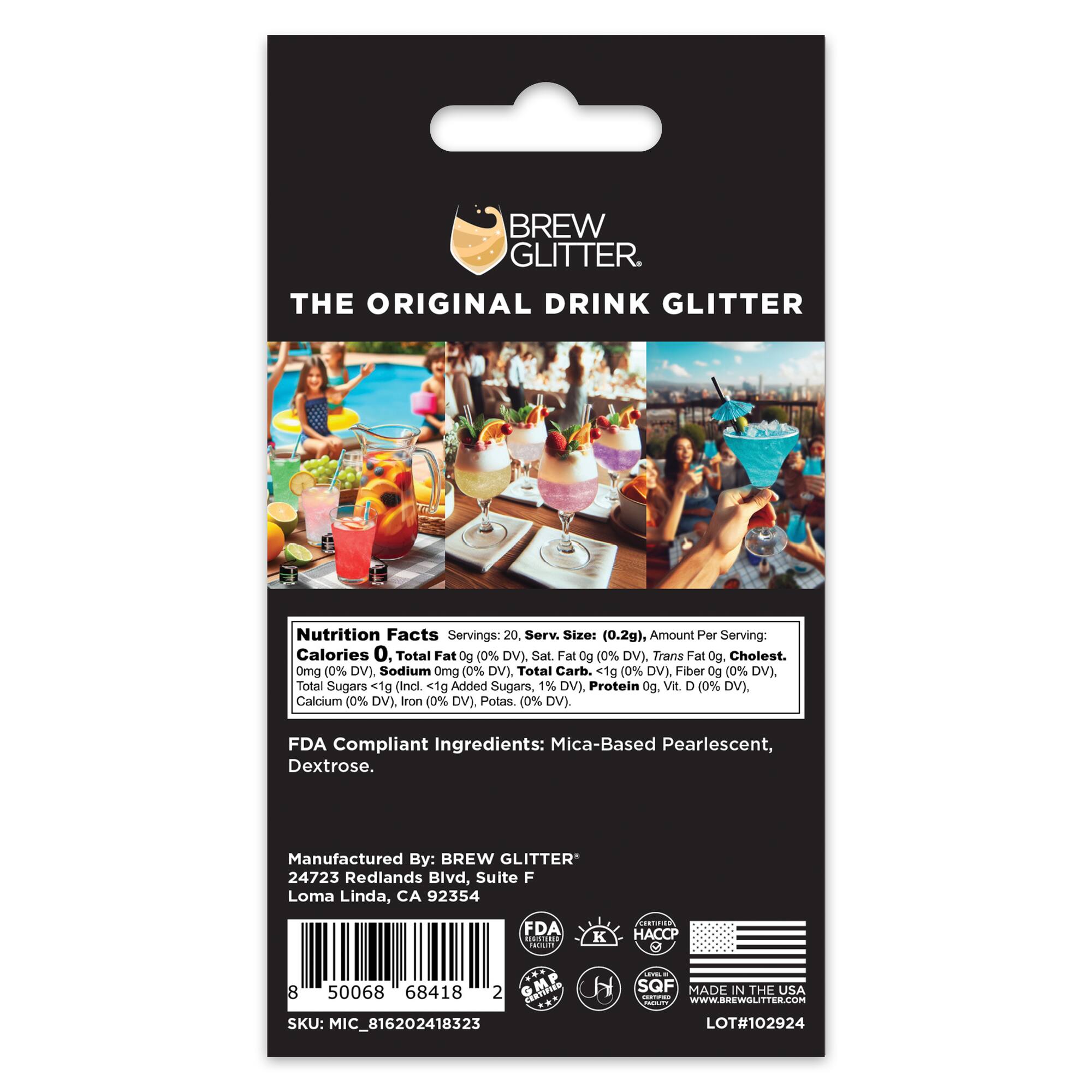 Bakell® Brew Glitter® Edible Drink Glitter